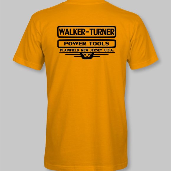 Walker Turner Power Tools Retro T-Shirt - delta stanley jet rockwell - Picture 7 of 10